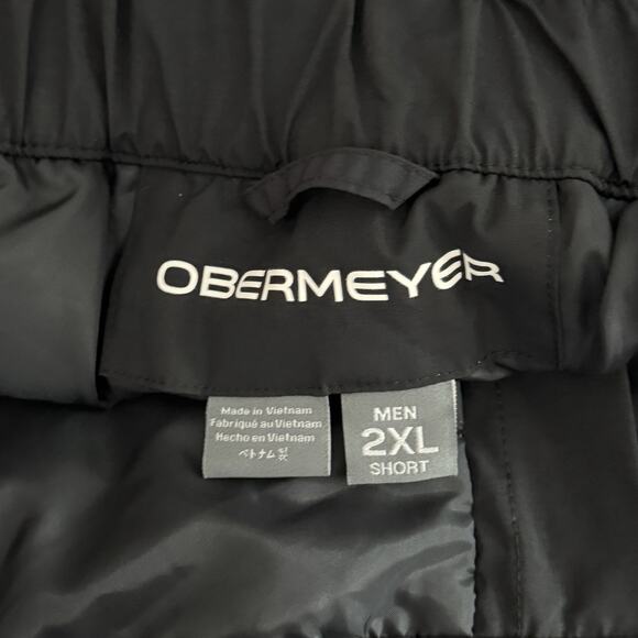 Obermeyer Pants Mens 2XL Short Black Keystone Ski Snowboard Snow Winter Outdoors - Picture 9 of 12